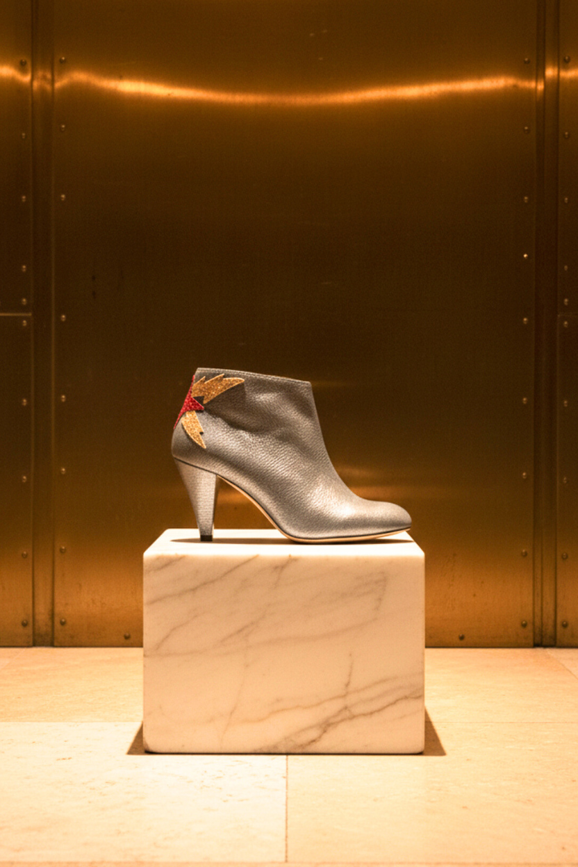 Altman - Imprimé Métal Gris | Patricia Blanchet