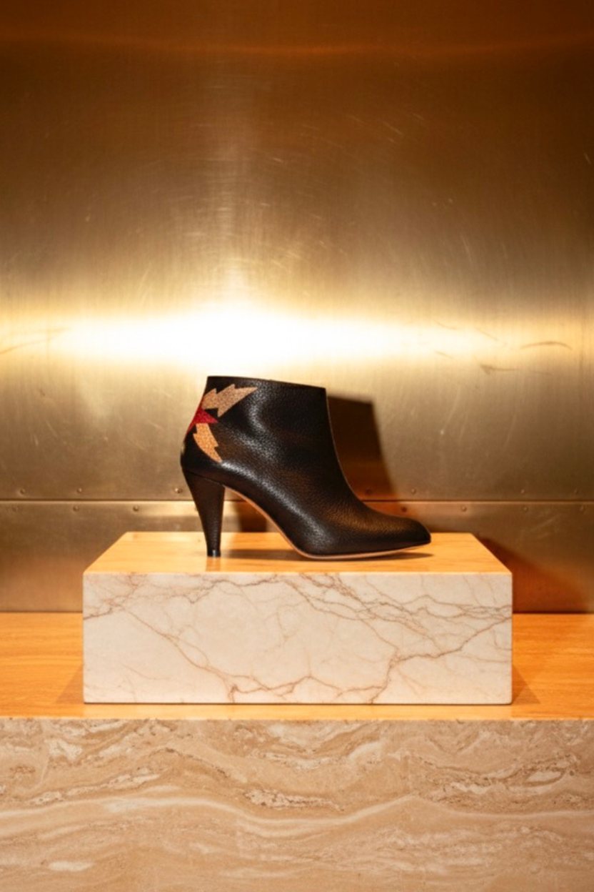 Altman - Imprimé Métal Noir | Patricia Blanchet