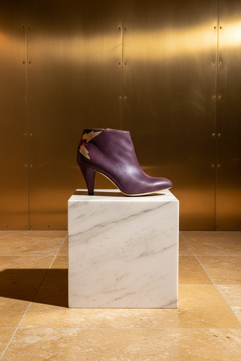 Altman - Imprimé Métal Prune | Patricia Blanchet