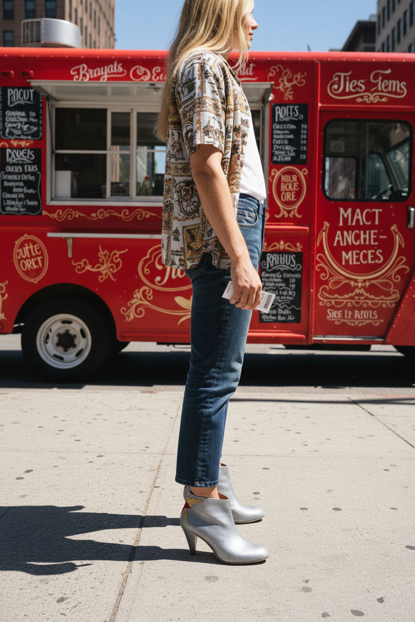 Altman - Imprimé Métal Gris | Patricia Blanchet