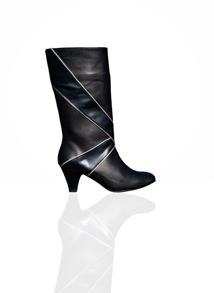 Biquette - Cuir Noir