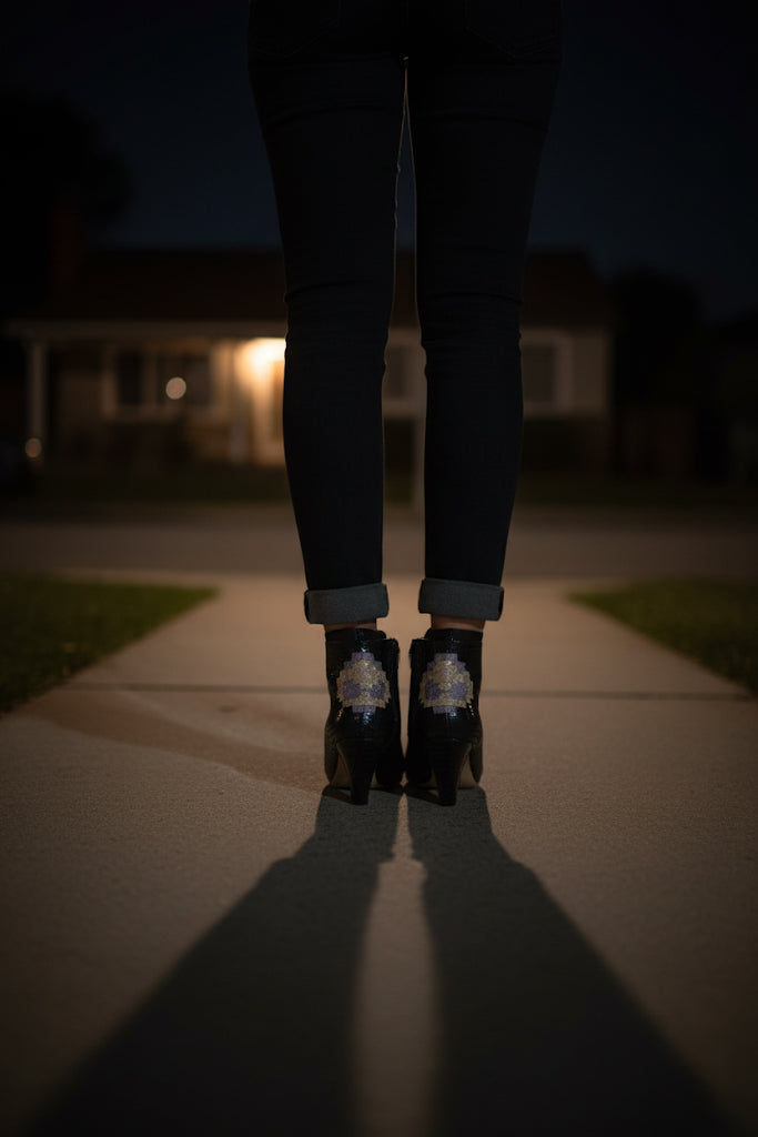 Delfonia - Imprimé Metallisé Noir | Patricia Blanchet