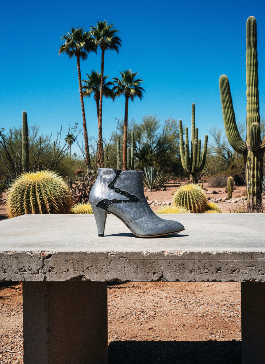 Djamelah - Imprimé Métal Gris | Patricia Blanchet