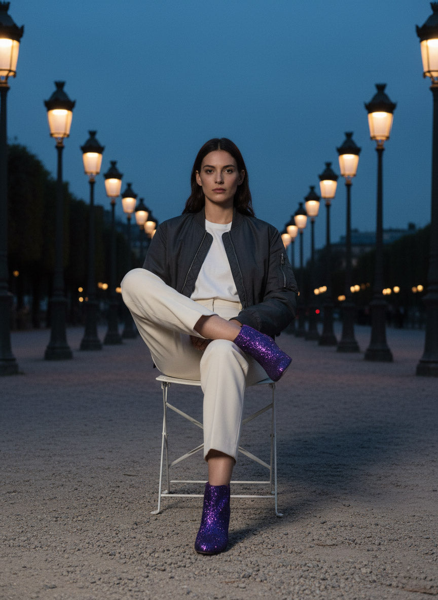 Forty Four - Glitter Violet | Patricia Blanchet