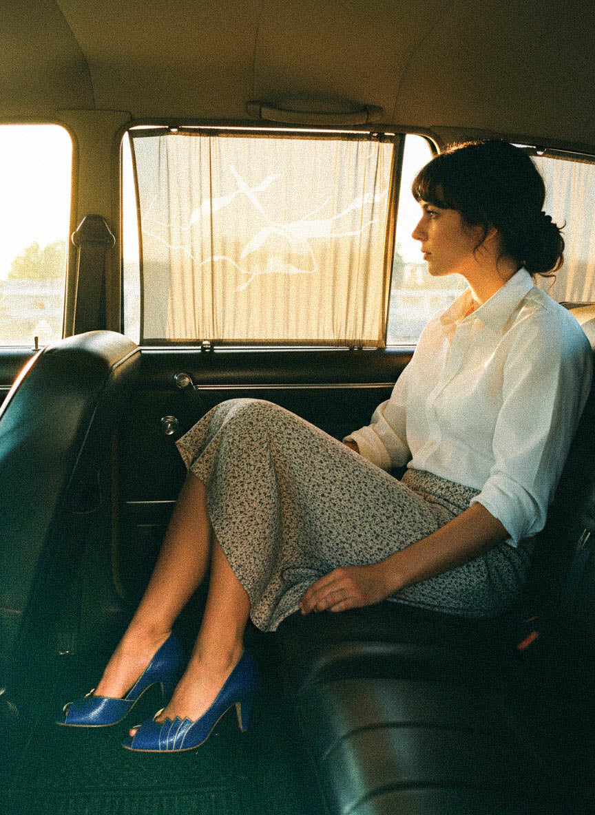 Gaby - Imprimé Bleu Klein | Patricia Blanchet