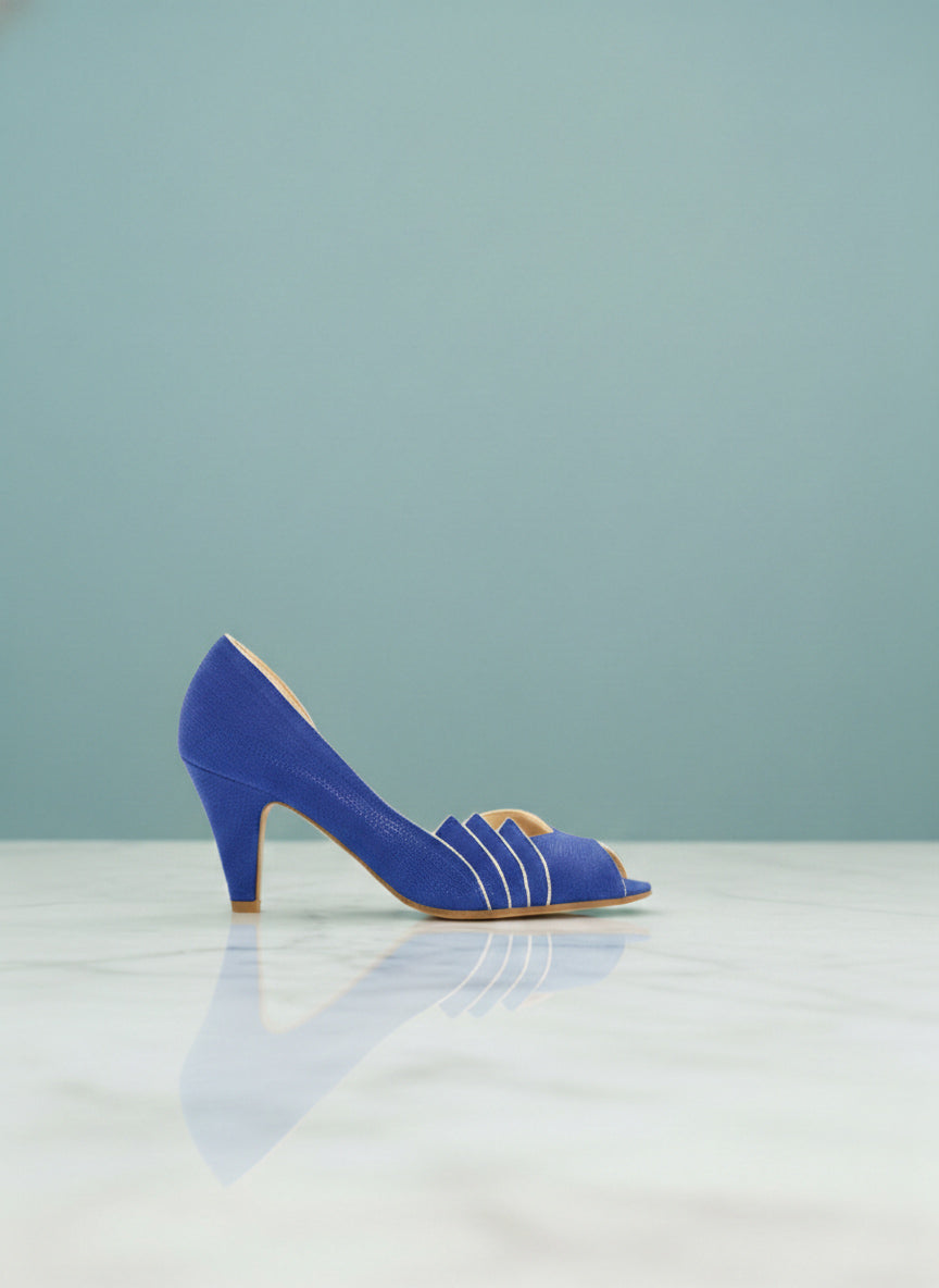 Gaby - Imprimé Bleu Klein | Patricia Blanchet