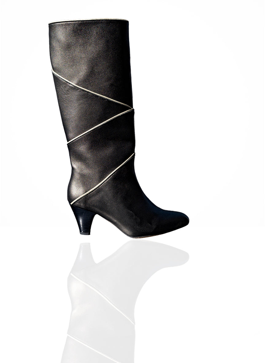 Germaimaine - Cuir Noir | Patricia Blanchet