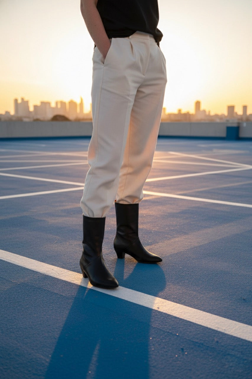 Kinkette - Cuir Noir | Patricia Blanchet