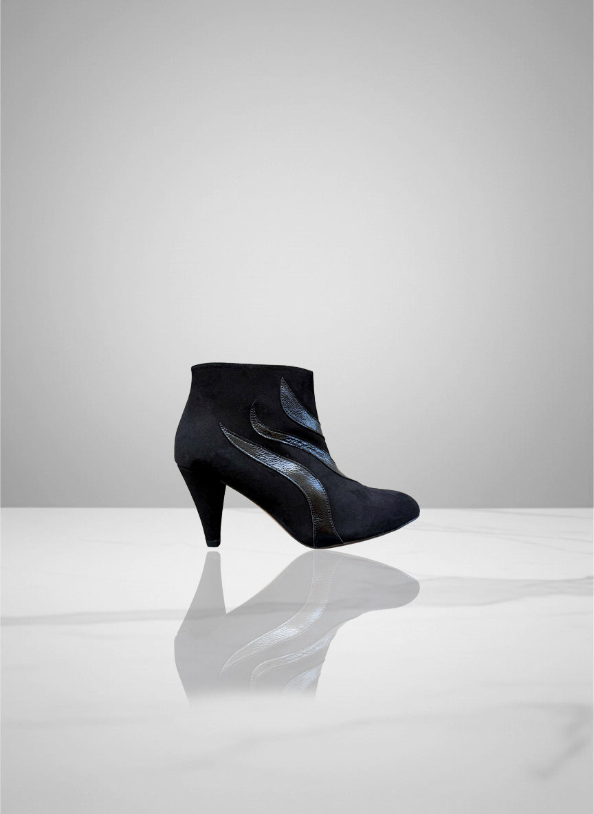 Kershner - Black Nubuck | Patricia Blanchet