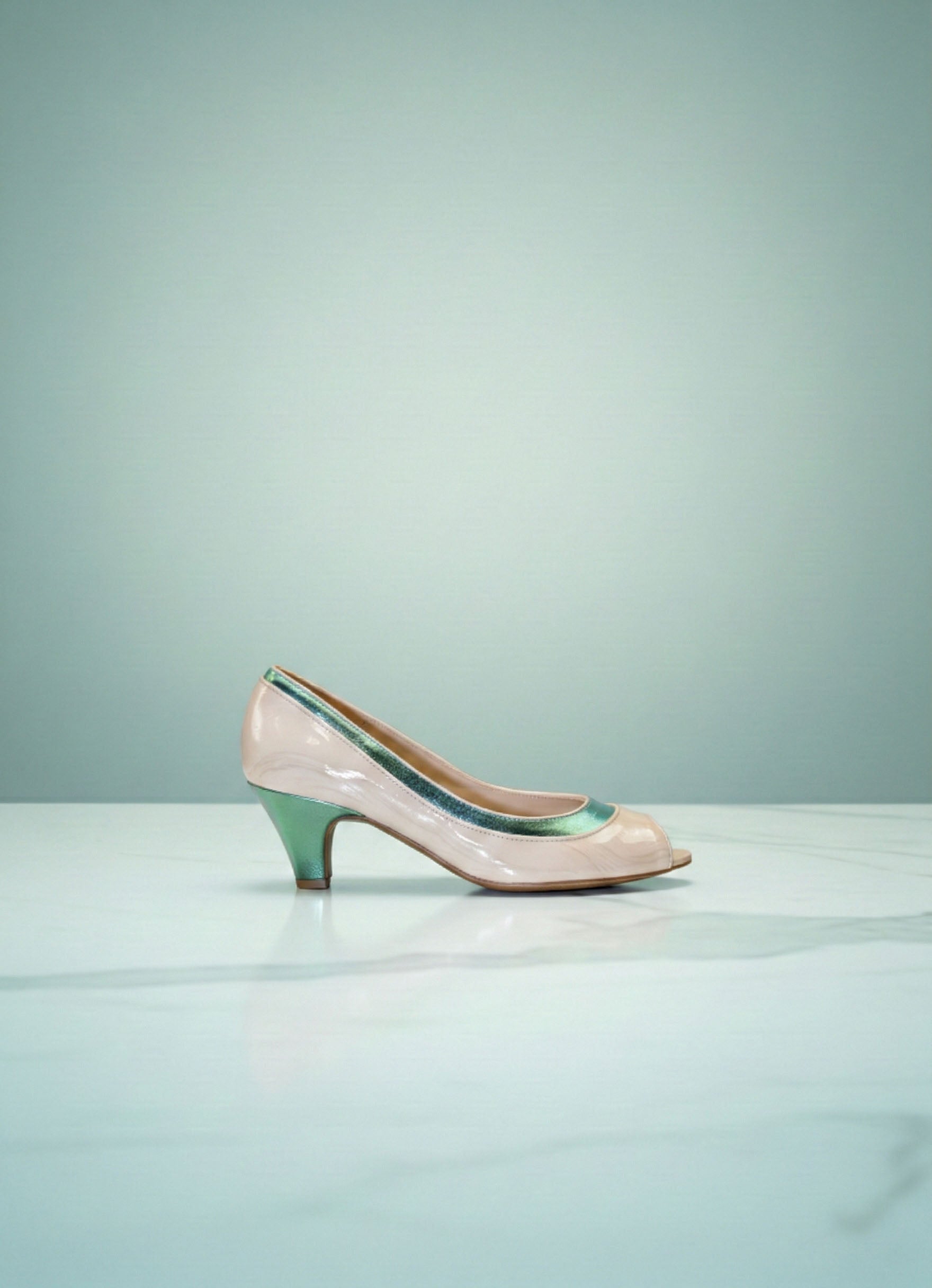 Malabelle - Ivory and Metallic Turquoise Varnish | Patricia Blanchet