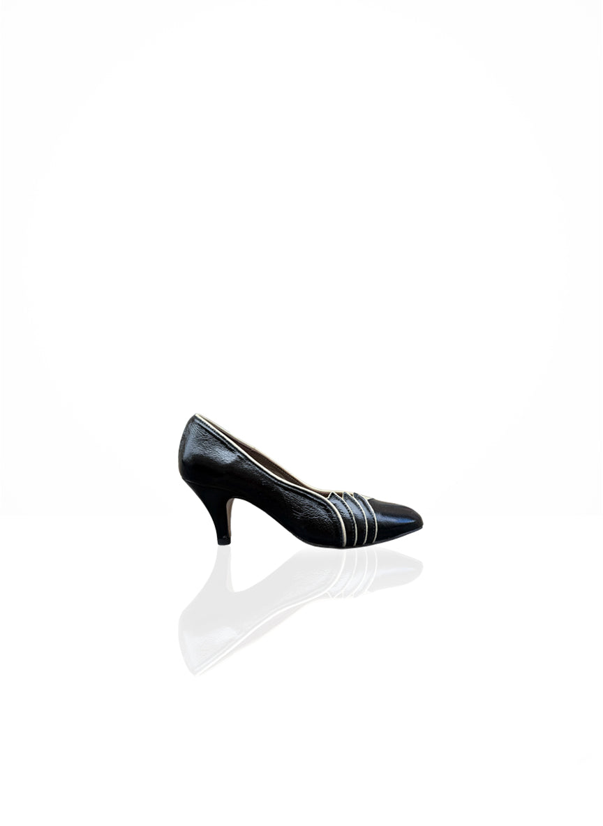 Mojito - Cuir Verni Noir | Patricia Blanchet