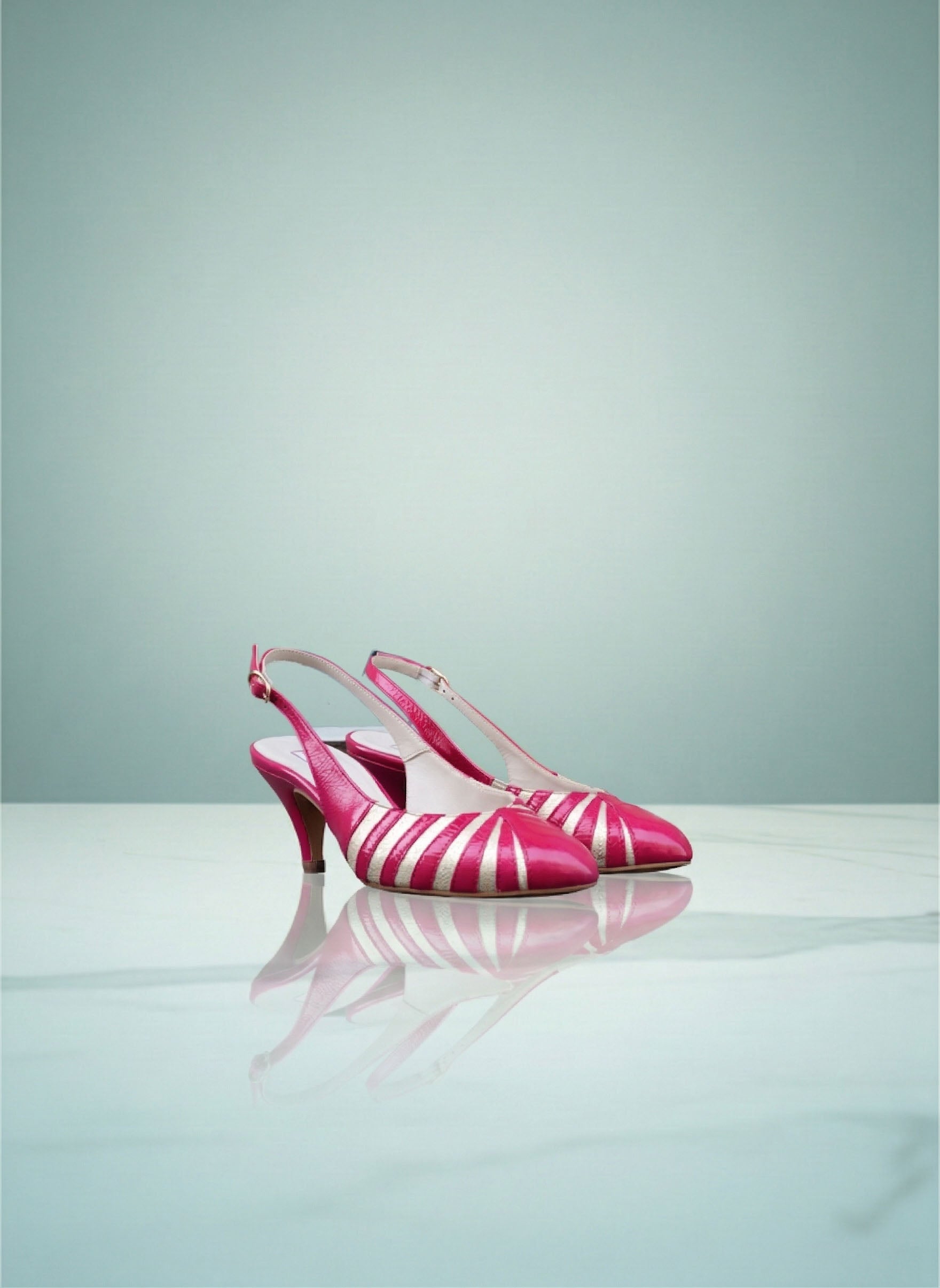 Anatola - Vernis Fushia et  Métallisé Champagne | Patricia Blanchet