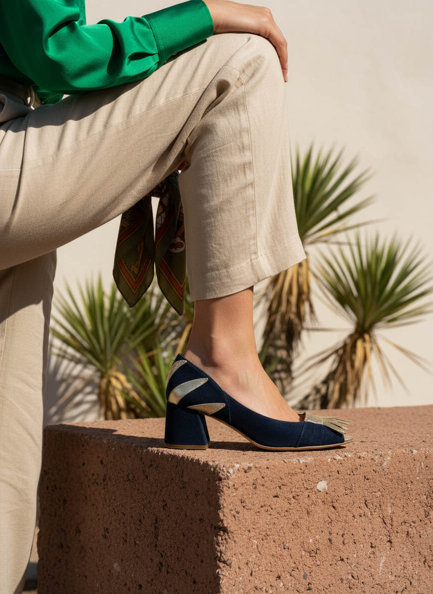 Robert Queen - Bleu Centriste | Patricia Blanchet