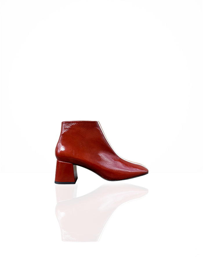 Starlette - Cuir Verni Caramel