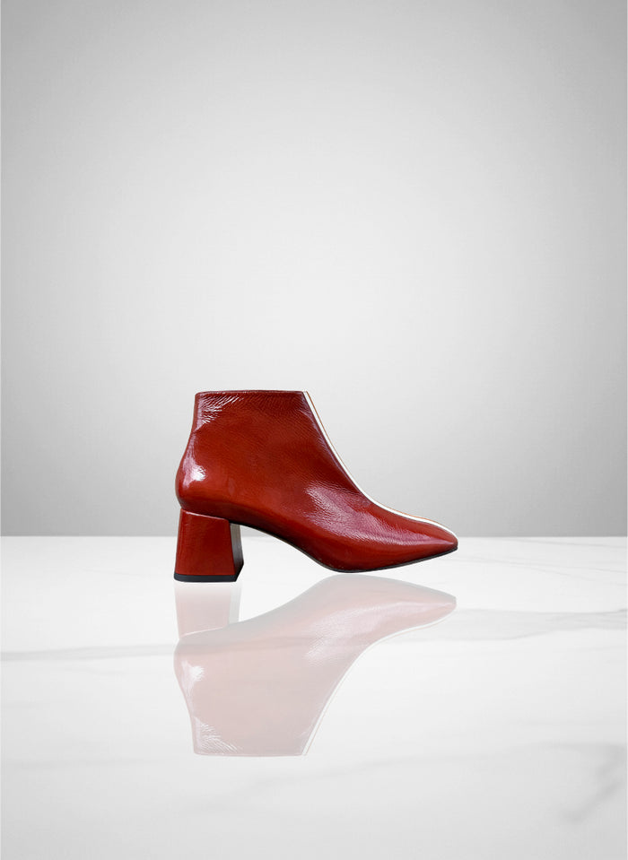 Starlette - Cuir Verni Caramel