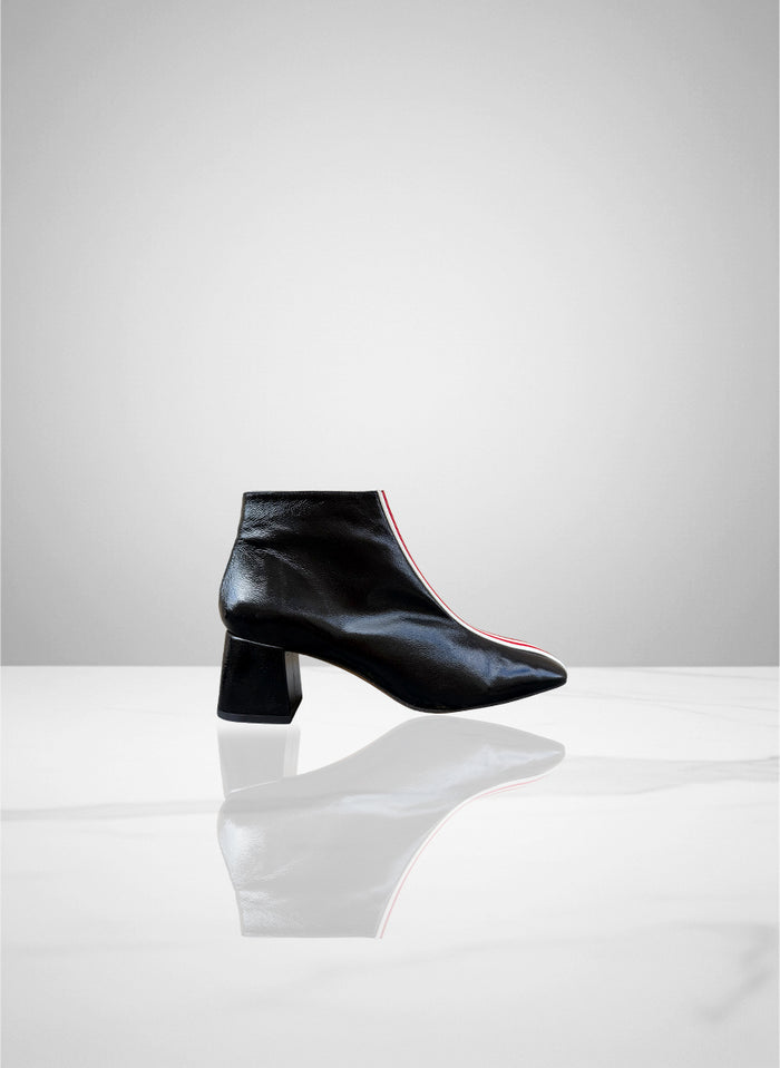 Starlette - Cuir Verni Noir