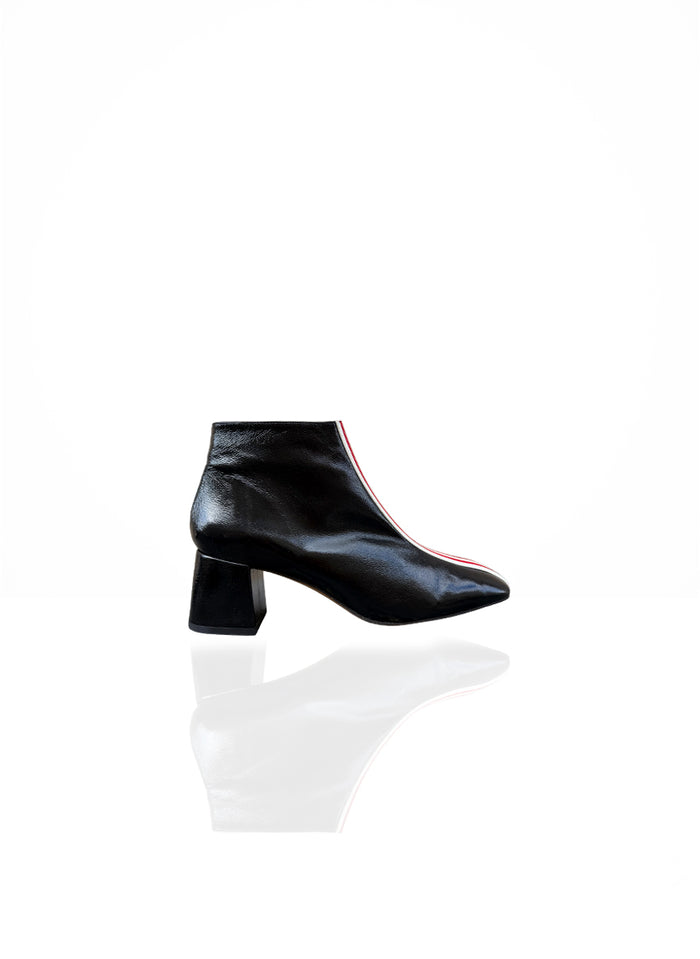 Starlette - Cuir Verni Noir