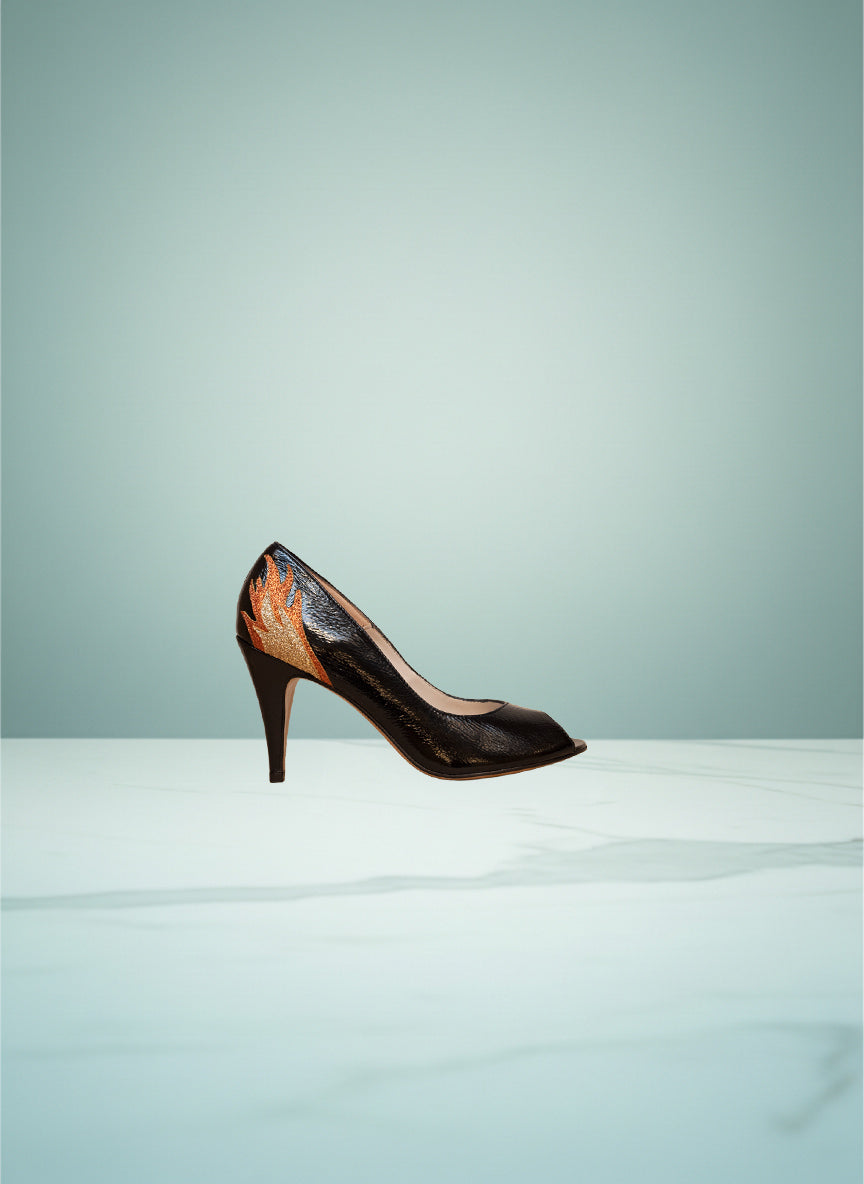 Sunny Day - Vernis Noir et Doré | Patricia Blanchet