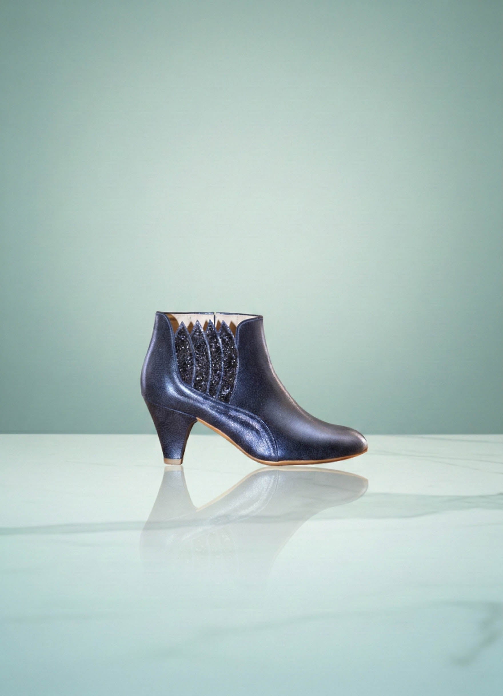 Tonyscott - Metallic Navy Blue | Patricia Blanchet