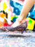 Escarpin ouvert petit talon glitter multicolore Patricia Blanchet - image-survol-4