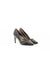 Escarpin talon haut bout fermé cuir noir Logan Patricia Blanchet - face
