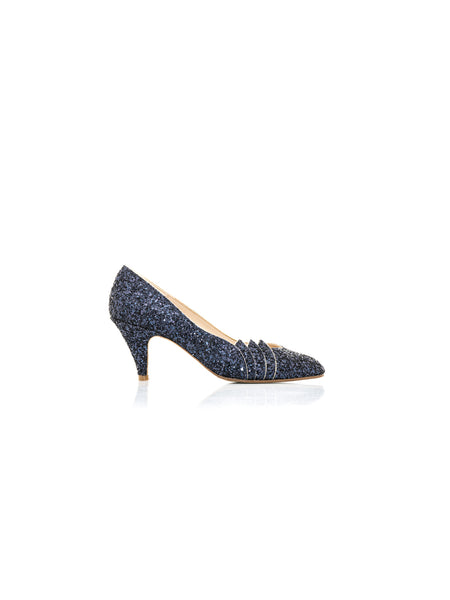 Escarpin best sale bleu nuit