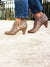 Low-boot femme petit talon glitter or multicolore Forty Four Patricia Blanchet - image-survol